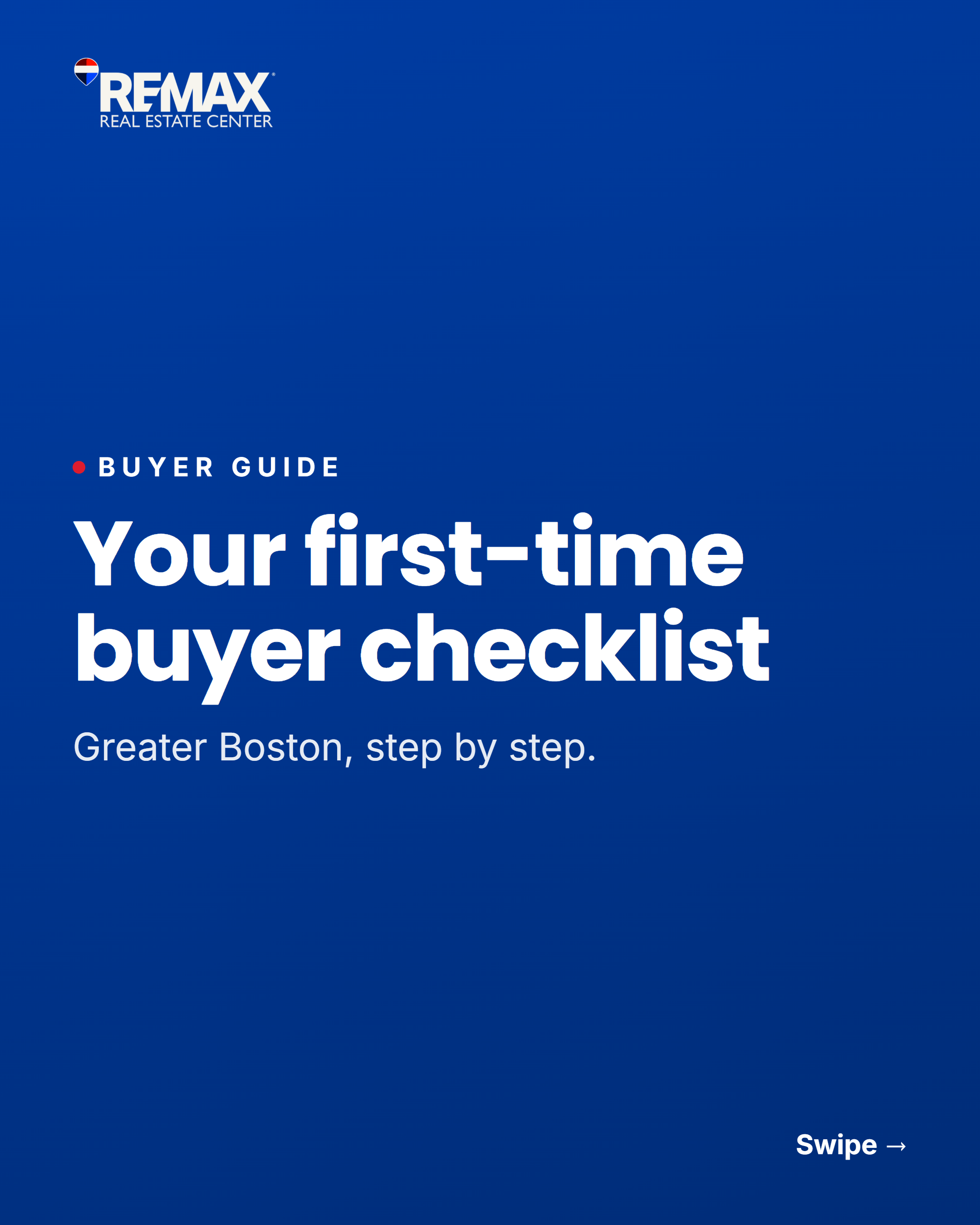 Elias — the first-time buyer checklist carousel
