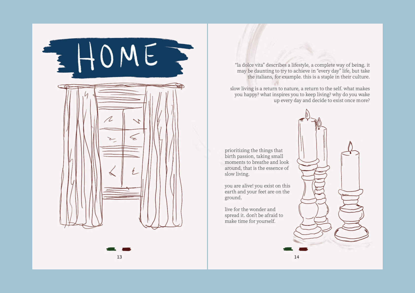 La Dolce Vita — Home spread
