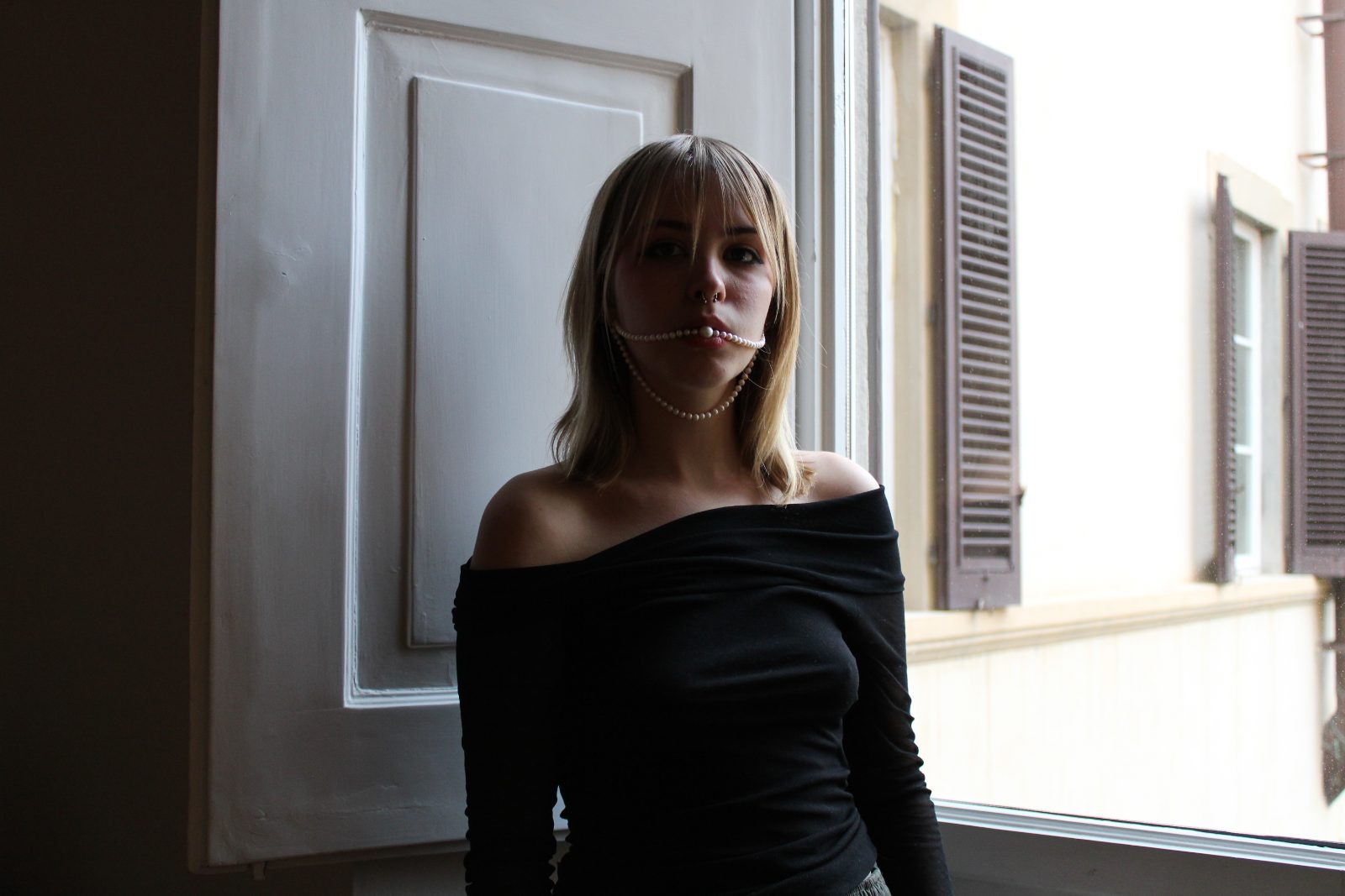 Directed portrait — window light