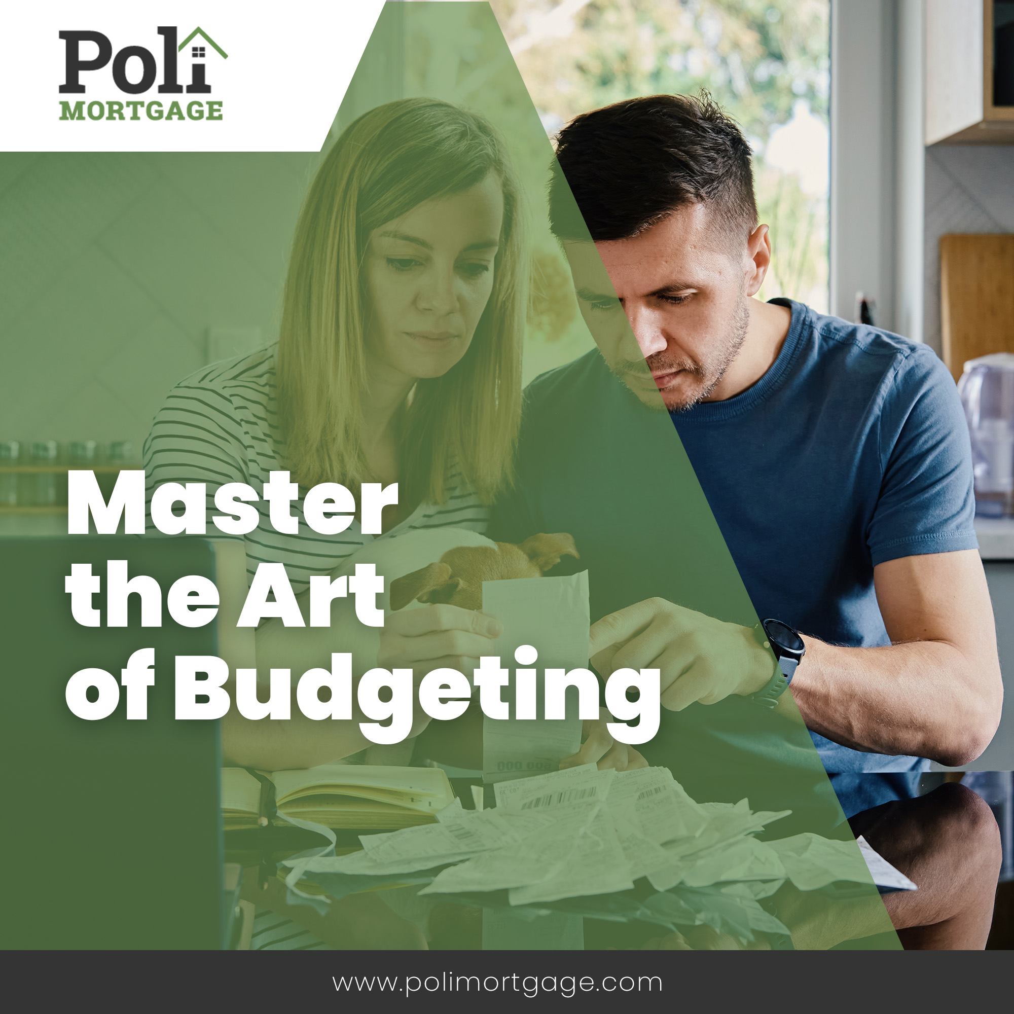 Realtop — Poli Mortgage, a budgeting post on the client’s diagonal split